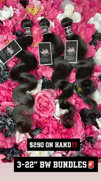 Baddie On A Budget 3pc Bundles 22” Straight